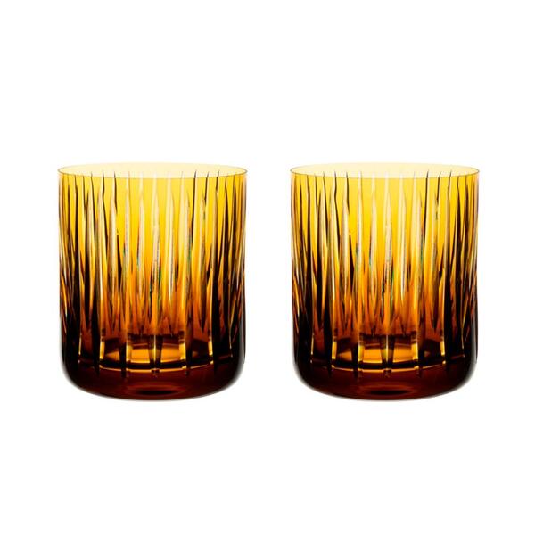 Jogo De Copos Em Cristal Strauss Overlay On The Rocks 260.150