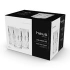 Jogo De Copos Em Vidro Haus Los Angeles 300ml 6 Peças Incolor