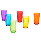 Jogo De Copos Em Vidro Lyor Lines 6 Peças 350ml Colorido