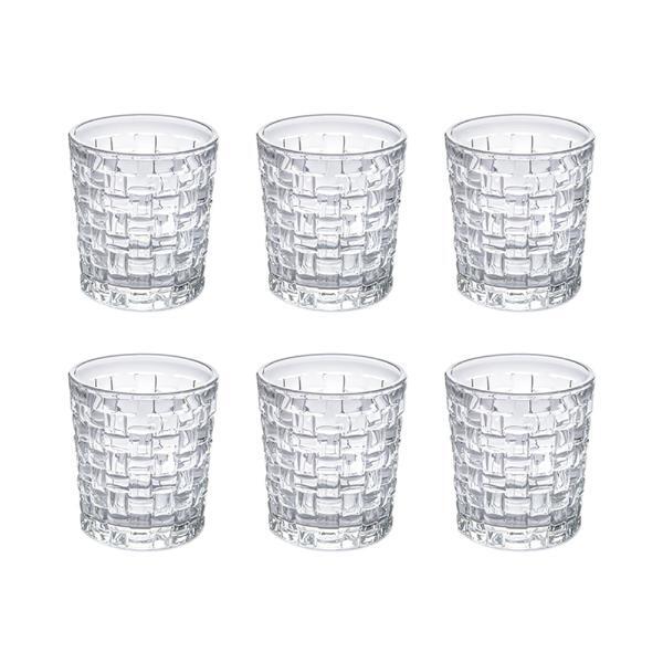 Jogo De Copos Em Vidro Original Line Topazio 290ml 6 Peças