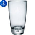Jogo De Copos Long Drink Luna 450ml 6 Peças - Bormioli Rocco