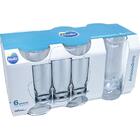 Jogo De Copos Nadir Amassadinho Long Drink Com 6 Peças