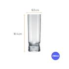 Jogo De Copos Nadir Amassadinho Tubo Com 6 Peças