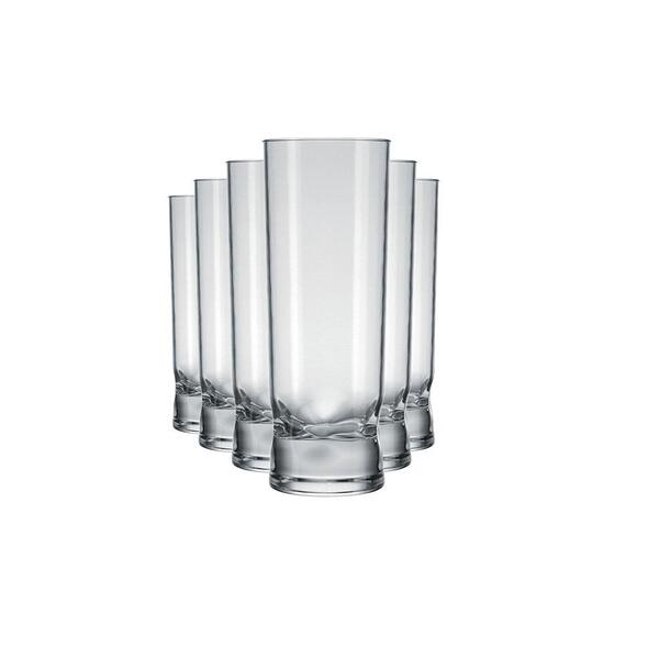 Jogo De Copos Nadir Amassadinho Tubo Com 6 Peças