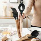 Jogo De Cozinha 12 Peças Silicone Madeira Espatula Fouet Conc