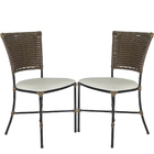 Jogo De Cozinha 2 Cadeiras Gramado Jantar Em Fibra Sintética