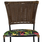 Jogo De Cozinha 2 Cadeiras Gramado Ratan Junco Em Fibra Sinté