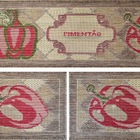 Jogo De Cozinha Rayza - Pimentão