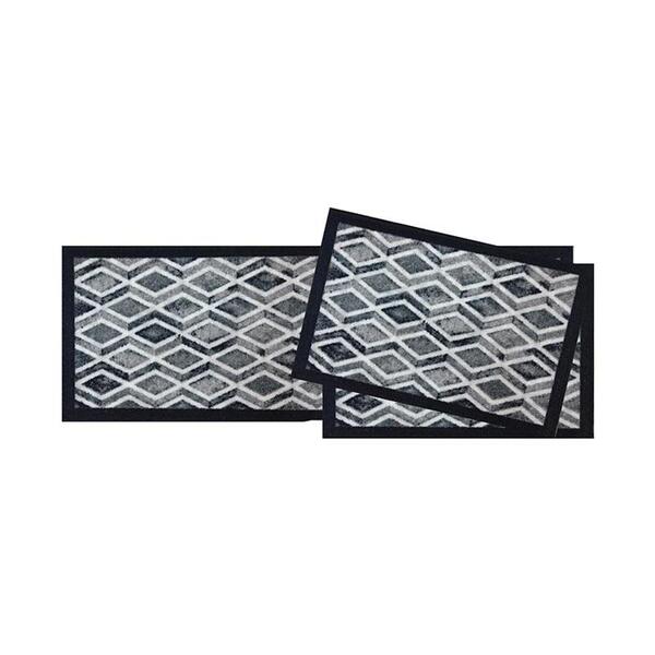 Jogo De Cozinha Uzoo 3pçs Diagonal 120x40/60x40cm 300723119