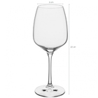 Jogo De Decanter 1,2L E 4 Taças 455ml Vidro Bohemia Crystal