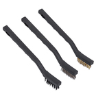 Jogo de Escovas de Aço Manual com Cabo Plástico 3 Peças W-03 Western