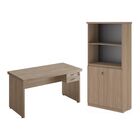 Jogo De Escritorio Copacabana Nogueira