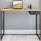 Jogo De Escritorio Estante E Escrivaninha Ade Natura Preto