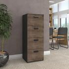 Jogo De Escritorio Man Castanho Preto