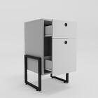 Jogo De Escritório Ronan Branco Preto