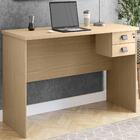 Jogo De Escrivaninha E Armário Atletic Natura/preto