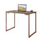 Jogo De Escrivaninhas 0.9 Tech Castanho Cobre