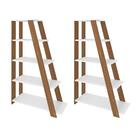 Jogo De Estantes Bronwich Freijó Branco