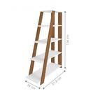 Jogo De Estantes Bronwich Freijó Branco