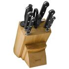 Jogo De Facas 8 Peças Century Preto Sortidos Com Laminas Aco