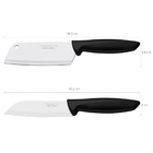 Jogo De Facas 9 Peças Plenus Preto Tramontina Chef Profission