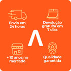 Jogo De Facas Aço Inox 5 Peças Rebites Triplos Com Bloco De M