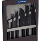 Jogo De Facas Nygma Laminas Em Aço Inox Cabos De Polipropilen