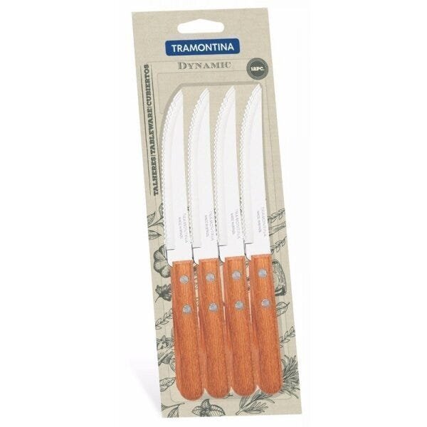 Jogo De Facas Para Churrasco 12 Peças Dynamic Tramontina