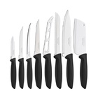 Jogo De Facas Para Churrasco 8 Peças De Aço Inox