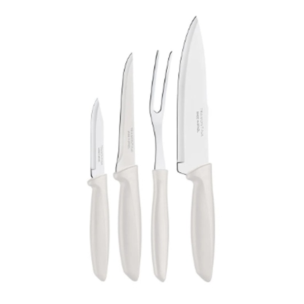 Jogo De Facas Plenus 4 Peças Em Aço Inox