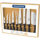 Jogo De Facas Tramontina Affilata Com Lâmina Em Aço Inox E Ca