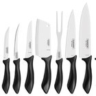 Jogo De Facas Tramontina Affilata Com Lâmina Em Aço Inox E Ca