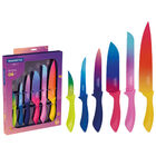 Jogo De Facas Tramontina Colorcut Com Lâminas Em Aço Inox E C