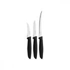 Jogo De Facas Tramontina Plenus Com Lâminas Em Aço Inox E Cab