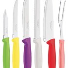 Jogo De Facas Tramontina Plenus Com Lâminas Em Aço Inox E Cab