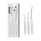 Jogo De Facas Tramontina Plenus Com Lâminas Em Aço Inox E Cab