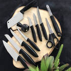 Jogo De Facas Tramontina Plenus Com Lâminas Em Aço Inox Faque