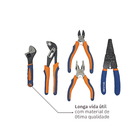 Jogo de Ferramentas 108 peças em Aço Cromo-vanádio Dexter