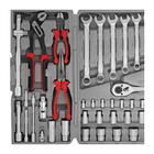 Jogo De Ferramentas Com 110 Peças Maleta Plástica 980803 Work