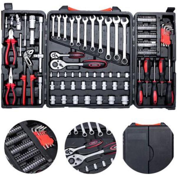 Jogo De Ferramentas Com Maleta Dobrável 121 Peças - Fm-02