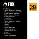 Jogo De Ferramentas Fox Com Maleta 142 Peças
