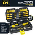 Jogo De Ferramentas Oz Modelo Kfo450 45 Pcs