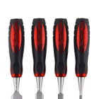 Jogo de Formões 4 peças 6, 12, 18, 24mm MTX