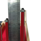 Jogo De Fresa Reta Longa Para Tupia Com Rolamento Haste 6mm