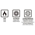 Jogo De Frigideiras 3 Pcs Turim Vermelho Sortidos De Alu Comr