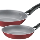 Jogo De Frigideiras Turim 2 Peças Vermelho Starflon Tramontina