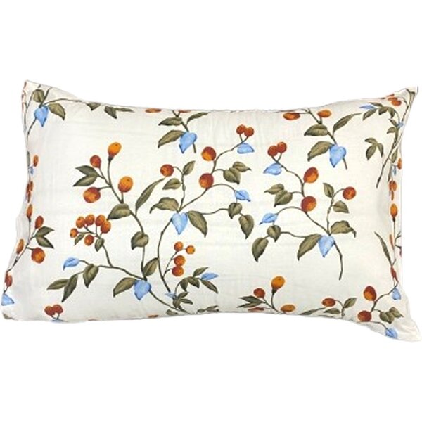 Jogo De Fronha Microfibra Estampada 47x70cm Branco