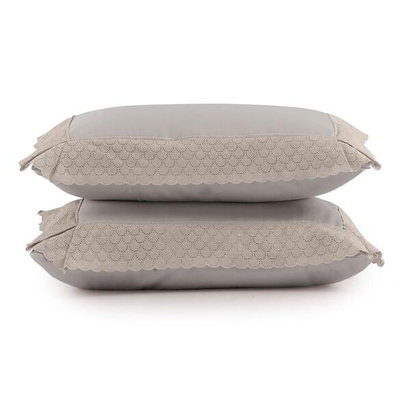 Jogo De Fronhas Altenburg Bordados Em Cetim 300 Fios Barnot 5