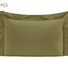 Jogo De Fronhas Bordadas Colors Oliveira 200 Fios