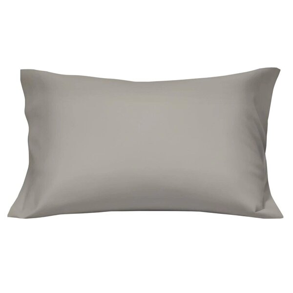 Jogo De Fronhas Percal 180 Fios Altenburg Cinza Sem Abas 50 X